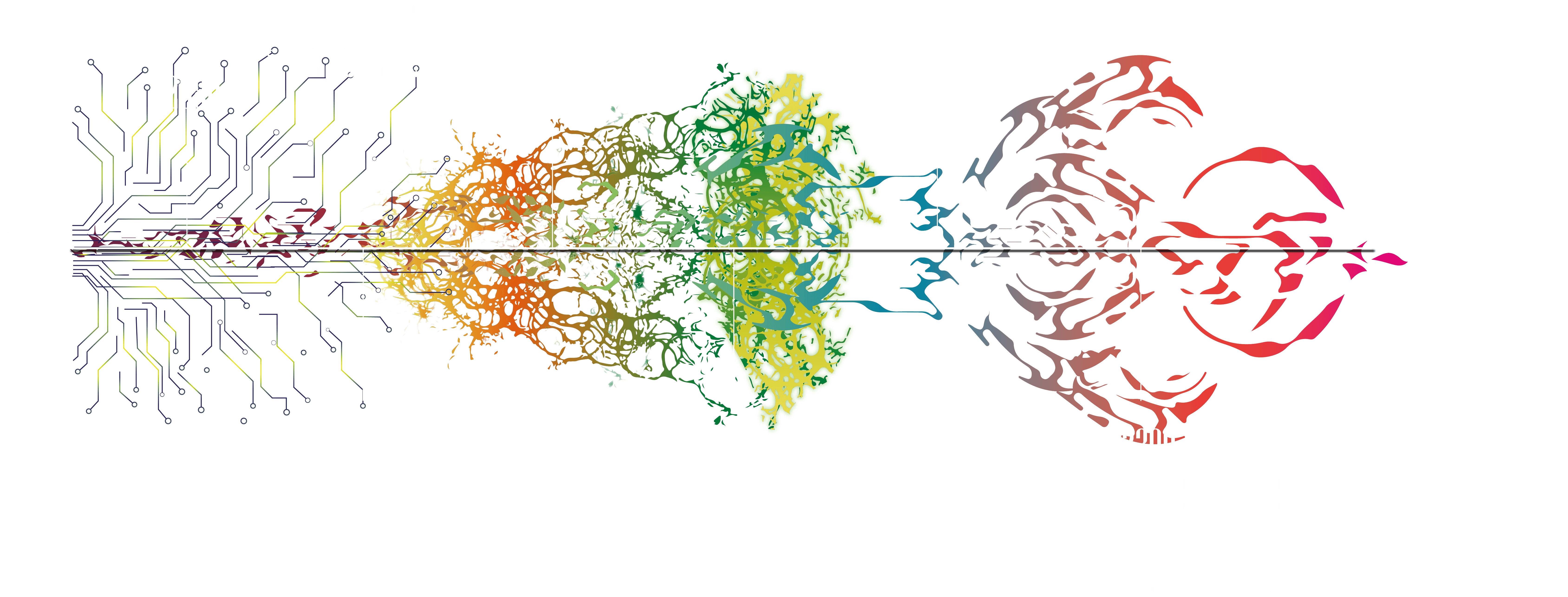 Timeline infographic charting the three ages from 2025 to 2300 — Digital Immersion, the Bio-Tech Renaissance and the rise of Regenera, and the Cybernetic Evolution
